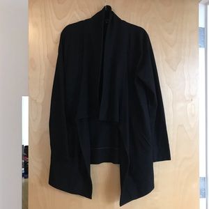 Theory draped cardigan